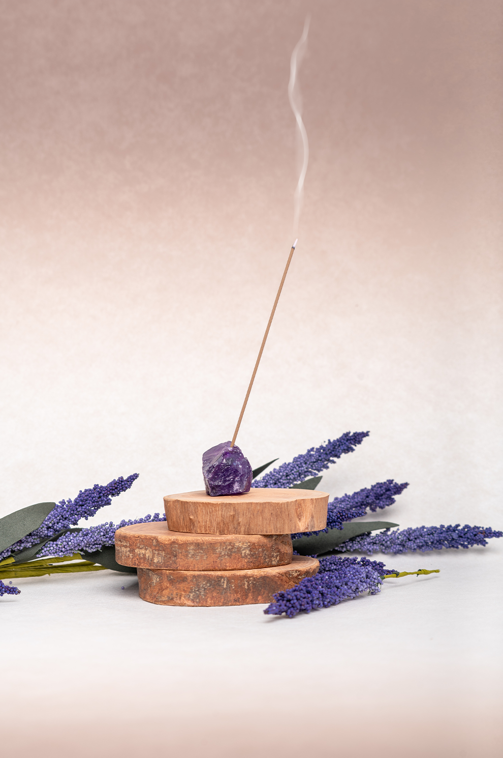 Lavender Calm – Low Smoke Agarwood Incense Sticks